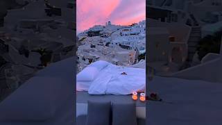 This view in Santorini Greece 🇬🇷 😍😍 santorini greece travel balitravelguide fine [upl. by Ayiotal685]