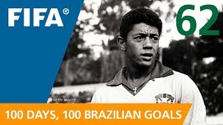 100 Great Brazilian Goals 62 Amarildo Chile 1962 [upl. by Llenrag]