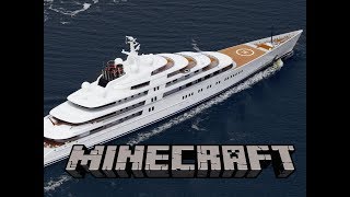 Superyacht Built In Minecraft [upl. by Atnoled]