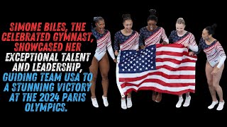 Simone Biles Leads Team USA to Gymnastics Gold at 2024 Paris Olympics [upl. by Higgs47]