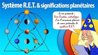 Le système RET amp les significations Planétaires  AstroAriana [upl. by Feldman594]