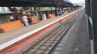 Viswabharati crossing Baidyabati indianrailway easternrailways [upl. by Had]