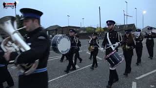 Commons Silver Band  Downshire Guiding Star Flute Band Parade 2024 [upl. by Navets122]