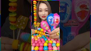 ASMR ‎AsmrWD 신기한물먹방 candy eat lips 물먹방아이스크림 624 [upl. by Appilihp]