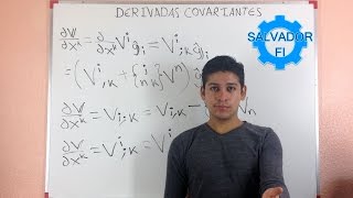 Derivada Covariante en Campo Vectorial  Mecánica del Medio Continuo [upl. by Baily]