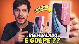 COMPREI UM IPHONE REEMBALADO SERÁ QUE É GOLPE [upl. by Golub119]