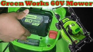 Greenworks 60v Mower [upl. by Ennairak]