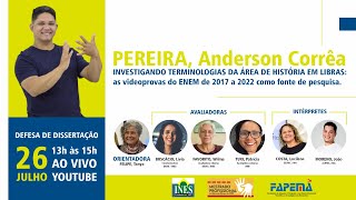 DEFESA DE DISSERTAÇÃO  Anderson Pereira  DESU  INES [upl. by Josephine]