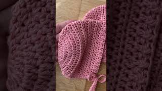 Crochet Pattern UNA bonnet [upl. by Neumann]