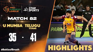 TeluguTitans dominate the PKLRevengeWeek fixture with a win  HIGHLIGHTS  ProKabaddiOnStar 2024 [upl. by Sitelc]