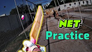 GoPro Batting SK JM Cricket Academy NET PRACTICE 🏏 [upl. by Norrek]