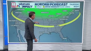 Will the Northern Lights be visible in Georgia tonight [upl. by Eula]