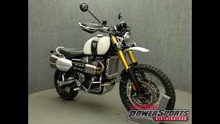 2019 TRIUMPH SCRAMBLER 1200 XE SHOWCASE PACKAGE  National Powersports Distributors [upl. by Ik]