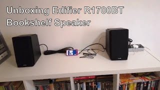 Unboxing Edifier R1700BT BookShelf Speaker [upl. by Jamnis]