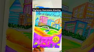 Vigilance Awareness Drawing Anti Corruption Day DrawingInternational day against Corruption drawin [upl. by Jasik]