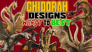 King Ghidorah Designs Ranked from Worst to Best  RadLad [upl. by Anicnarf]