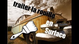 Comment traiter la rouille sur sa voiture  1ère partie lessai 🤔 [upl. by Immac]