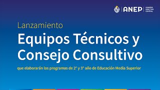 ANEP presentó equipos que trabajan en creación de programas de Educación Media Superior [upl. by Gladys53]