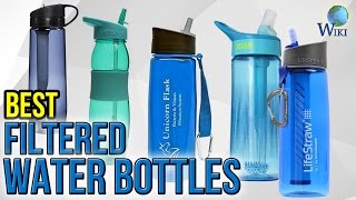 10 Best Filtered Water Bottles 2017 [upl. by Ahsataj]