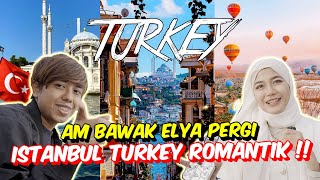 AM BAWAK ELYA PERGI ISTANBUL TURKEY ROMANTIK   DIAMDIAM PERGI amp BALIK [upl. by Joacima]