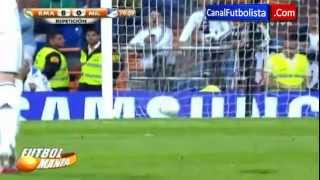 Gol de Benzema Real Madrid vs Millonarios 80 Trofeo Santiago Bernabéu 26092012 [upl. by Aicekal]