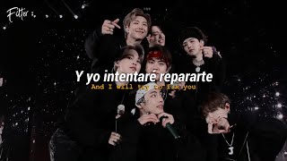 BTS — ❝Fix You❞〔Sub español  lyrics english 〕FMV [upl. by Dloreh]