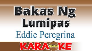 Bakas Ng Lumipas  Eddie Peregrina KARAOKE [upl. by Eade]