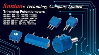 Suntan All Types of Trimming Potentiometers [upl. by Iorgo]