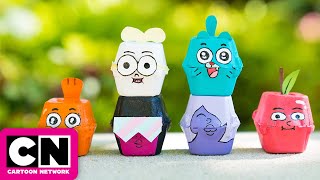 DIY Recycled Crafts  Cartoon Network [upl. by Erasmus993]