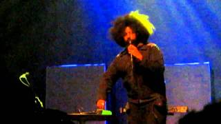 Reggie Watts Human Beatbox Funky Song Live Concert 2009 San Francisco [upl. by Ogu]