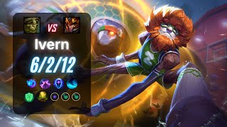 IVERN JUNGLE vs JARVAN IV  EUW LoL Challenger Patch 144 [upl. by Eseneg216]