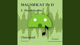 Magnificat in D 3 Et misericordia Voice with metronome [upl. by Ocirne]