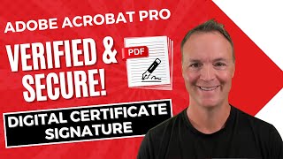 🔒How to Create a Digital Certificate Signature in Adobe Acrobat Pro📄 [upl. by Teryn]