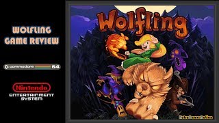 Wolfling  New Game Review for the C64 and Nintendo NES [upl. by Swor]