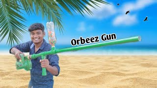 Orbeez gun 😱 haa  How to make Orbeez gun 🔫Hanuman tech tamil [upl. by Leggat]