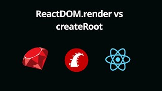 Replacing ReactDOMrender with createRoot [upl. by Notserc]