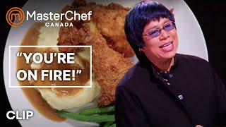 Mouthwatering Chicken Cookoff  MasterChef Canada  MasterChef World [upl. by Eceinehs]