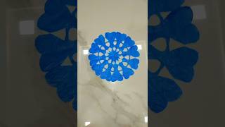 easy paper flowers makingshorts ytshort viralvideo craft youtube Mousumis Skills [upl. by Eikcid]