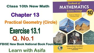 Class 10th maths chapter 13 exercise 131 question 1 federal new book National Book Foundation [upl. by Ahsienom]