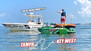 The Mountain Dew Mini Jet Boat RETURNS Taking the BoostedBoiz New KSwapped Jet Boat Out [upl. by Buxton295]