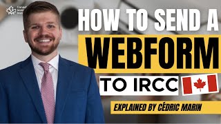 How to submit a webform Immigration Refugees and Citizenship Canada [upl. by Seve]