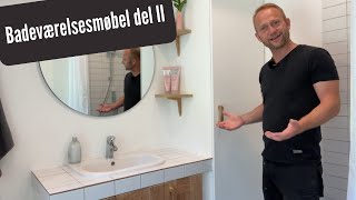 Badeværelsesmøbel del 2  S1E27  Gør det selv  Sommerhus  Bejder Bygger [upl. by Adoree939]