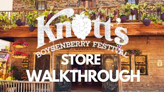 Knott’s Berry Farm Boysenberry Festival Store Walkthrough 2024 [upl. by Lau]