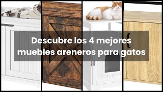 MUEBLE ARENERO GATOS Descubre los 4 mejores muebles areneros para gatos [upl. by Emixam85]