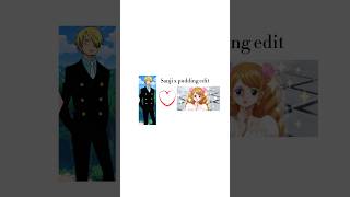 Sanji X Pudding edit  key lime pie  onepiece sanjixpudding keylimepie [upl. by Youngman]