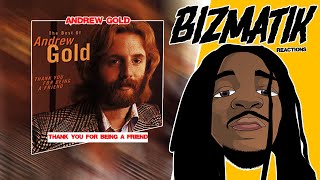 Andrew Gold  Thank You For Being A Friend REACTIONREVIEW [upl. by Latimer]