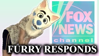 Furry RESPONDS to FOX News Interview GONE WRONG [upl. by Llewon957]