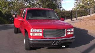 99 Chevy Dually 3500 Whipple Supercharger XLNT 2 Owner FOR SALE [upl. by Haibot]