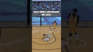 INSANE DOUBLE ANKLE BREAKER in NBA 2K25 OMG HE DROPPED US [upl. by Ahcorb573]