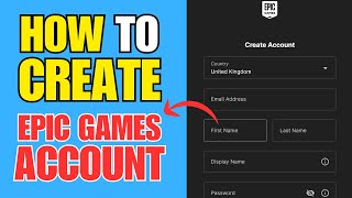 How To Create An Epic Games Account For Fortnite Easy [upl. by Anem542]